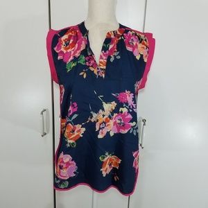 Collective Concepts size S floral blouse